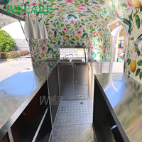 Wecare DOT Street Custom bar mobile Hot Dog Ice Cream Foodtruck Boisson Café Concession Food Truck Remorque avec cuisine complète