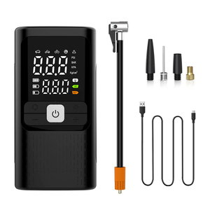 Gonfleur de pneu numérique <span class=keywords><strong>pas</strong></span> <span class=keywords><strong>cher</strong></span> 17mm cylindre 150psi 3600mAh capacité de la batterie avec moniteur de pression des pneus - Product Image 1
