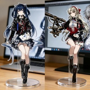 Wuthering Waves: Figura de acción de acrílico <span class=keywords><strong>Carlotta</strong></span> Montelli Iuno, exquisita placa de alto valor, modelo de exhibición, adorno, llavero - Product Image 6