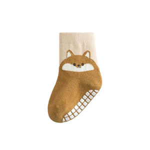 Calcetines Antideslizantes para Niños Pequeños con Agarre, 12 Pares, Antideslizantes para Niños y Niñas - Product Image 1