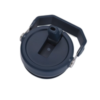 Gobelet de voyage isotherme en acier inoxydable de 20 oz avec poignée et couvercle à paille, compatible avec les porte-gobelets de voiture et les bouteilles d'extérieur