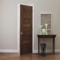 Porte WPC Maplemiles anti-termites pour chambre à coucher, installation rapide et sans attente, style moderne