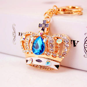 إكسيسوارات سلسلة مفاتيح وحقائب وحلويات فاخرة مزينة بمجوهرات ذهبية ووردية فاتنة معدنية بحجر الراين - Product Image 3