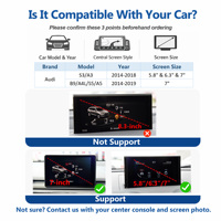 Décodeur sans fil Apple CarPlay Android Auto pour Audi A1 A3 A5 A6 A8 Q2 Q3 Q5 Q7 S4 S5 MMI 3G MIB RMC Mirrorlink Multimédia
