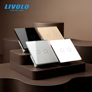 Interruttore Smart Touch Matter 1 Gang 1 Via, Pannello Tipo Europeo, Compatibile con Alexa <span class=keywords><strong>Google</strong></span> Home, Interruttore a Parete per Cablaggio Luci e Dispositivi - Product Image 1