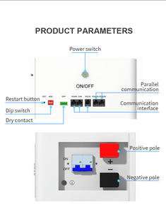 Floor Standing <b>Battery</b> Lithium 51.2V 314h 16kWh With WIFI Remote Control for Powerwall Home Energy Storage - Product Image 1