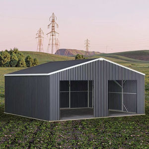 CG2841-H305 Abri <span class=keywords><strong>de</strong></span> jardin moderne en acier, hangar métallique préfabriqué, structure en acier pour stockage <span class=keywords><strong>extérieur</strong></span> - Product Image 6