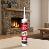 Scellant en silicone ignifuge de haute qualité résistant à la chaleur et aux fumées pour la construction en ossature bois