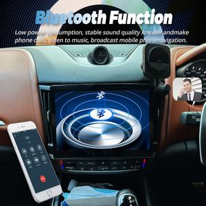 Reproductor de Video para Auto de 10.26 Pulgadas con Qualcomm Android 12, Receptor Multimedia Estéreo, Radio para Maserati Levante 2016-2020 con 4G LTE Carplay - Product Image 5