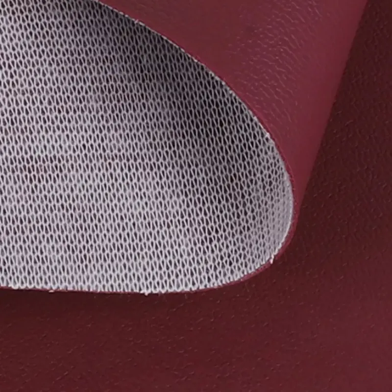 Thickness 1 Mm 137 Width Embossing Mesh Fabric Leather Roll Synthetic Pvc Faux Leather Fabric For Sofa Upholstery