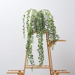 Planta Artificial de Eucalipto CallaFloral, Plástico Verde, Decoración Interior, Rama Individual, Flores de Simulación, Decoración del Hogar - Product Image 1