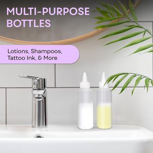 Empty Cosmetic Packaging <b>Plastic</b> Bottles Long Applicator Eyelashes Glue Twist <b>Cap</b> Nozzle Hair Growth Toothpaste Bottle Wigs Rose - Product Image 3