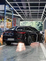 Kit carrosserie en fibre de carbone pour Mercedes EQS, style Babos, haute qualité, avec lèvre avant, diffuseur et panneau d'admission d'air