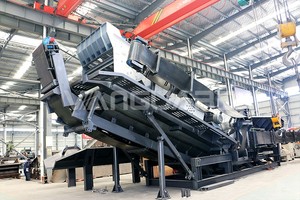 <strong>Portable</strong> Quarry Heavy Duty Mobile Screening Plant Unit Price Vibrating Screen Mobile <strong>Screener</strong> - Product Image 6