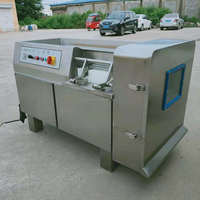 Machine à découper automatique électrique 3,7 kW 380 V à faible prix, petite scie à os pour boucher, découpe de viande de bœuf, de chèvre, de poisson, de tête