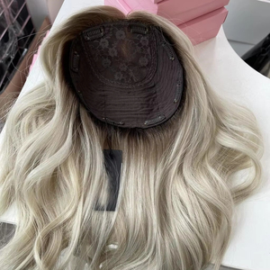 วิกผมคนยิวสำหรับผู้หญิงกิ๊<span class=keywords><strong>บ</strong></span>ติดผมสีบ<span class=keywords><strong>ลอน</strong></span><span class=keywords><strong>ด์</strong></span>บนยอดมนุษย์สไตล์ยุโรป - Product Image 1