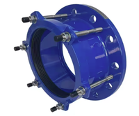 Adaptateur universel à bride en fonte ductile pour tuyau HDPE large gamme DN150 FH Factory