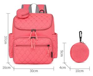 Bolsa de Maternidad Personalizada, Moderna, de Gran Capacidad, Portátil, de Doble Asa, con Cuna Plegable para Bebé y Compartimento para Biberones - Product Image 5