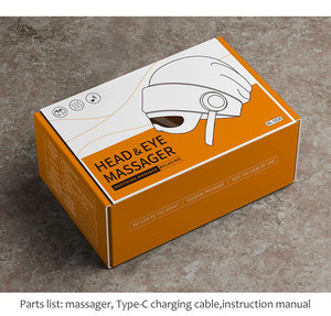 Casco de Presoterapia Ocular 2 en 1 con Compresa Cálida, <span class=keywords><strong>Audio</strong></span> Inalámbrico y Dispositivo de Relajación, Recargable por USB, OEM - Product Image 2
