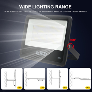 2024 Trung Sơn Nhôm Cơ thể dẫn lũ ánh sáng 10W-500W COB Chip IP66 đánh giá máy chiếu cho các dự án khác nhau - Product Image 5