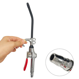 Pistolet à air comprimé en gros avec buse de protection en caoutchouc pour ateliers industriels - Product Image 1