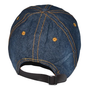 Gorra de Béisbol Deportiva de 5 Paneles para Mujer con Logotipo Personalizado, Adorno de Diamantes de Imitación, Tela Vaquera Ligera, 100% Algodón, Verano - Product Image 5