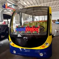 Bus électrique touristique 14 places à prix réduit, idéal pour les attractions touristiques, le transport événementiel et les voyages en groupe – Vente flash