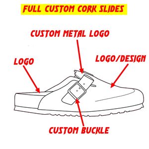 Fabricants de Chaussures Sabots Personnalisés avec Logo Brodé Faible MOQ en Daim de Vache Sabots Mules et Sandales Tendance d'Été sur Mesure - Product Image 6