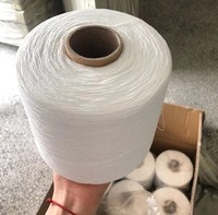 Oekotex GRS Double Covered Yarn Elastic Thread for Produce Elastic Webbing Tape Rubber Thread Yarn DCY8407070