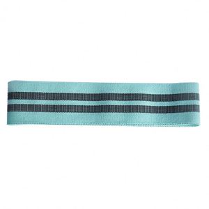 Bandes de résistance élastiques pour le fitness, en tissu polyester recyclé avec logo personnalisé imprimé sur nylon polyester. - Product Image 4