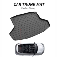 Alfombrillas de coche 3D TPE a medida, revestimiento de suelo y alfombrillas de maletero para Toyota Harrier XU30 2005-2012 RHD, alfombra protectora de carga