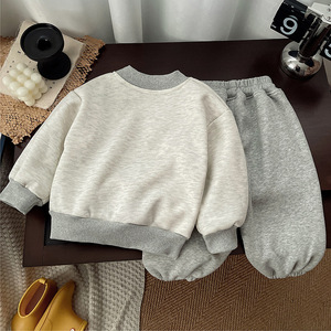 <span class=keywords><strong>Ropa</strong></span> de bebé de otoño al por mayor primavera algodón cómodo conjunto de bebé recién nacido 2 uds <span class=keywords><strong>ropa</strong></span> encantadora <span class=keywords><strong>ropa</strong></span> deportiva informal infantil - Product Image 2