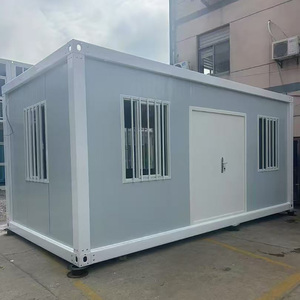Vorgefertigte Sandwich-Panel-Häuser Modulares Fertighaus Arbeiterunterkunft Wasserdichtes Abnehmbares Containerbüro Modernes Haus - Product Image 1