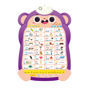 ของเล่นเสริมการเรียนรู้ภาษาสำหรับเด็ก โปสเตอร์พูดได้<span class=keywords><strong>ภาษา</strong></span><span class=keywords><strong>ไทย</strong></span> แผ่นการเรียนรู้สำหรับเด็กเล็ก - Product Image 2
