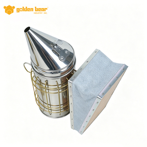 Ahumador de abejas de acero inoxidable de alta calidad, precio competitivo, herramienta para colmenas de calidad superior, ahumador de acero inoxidable. - Product Image 3