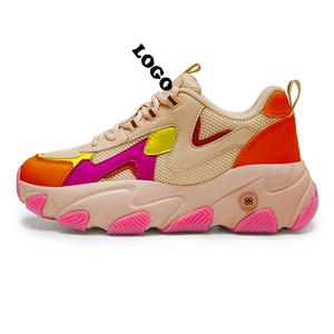 Diseñador casual Rosa Blanco Amarillo Mujeres Deportes <span class=keywords><strong>tenis</strong></span> <span class=keywords><strong>mujer</strong></span> Zapatillas de <span class=keywords><strong>Mujer</strong></span> Zapatos deportivos para <span class=keywords><strong>mujer</strong></span> zapatos de <span class=keywords><strong>tenis</strong></span> - Product Image 3