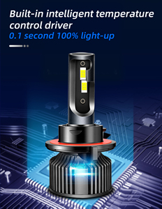 880 881 luz <span class=keywords><strong>antiniebla</strong></span> H7 H1 H13 9006 Hb4 Super brillante 3000K Sing Beam lámpara de coche 9005 luz Led automática H11 H4 bombillas de <span class=keywords><strong>faros</strong></span> Led - Product Image 4