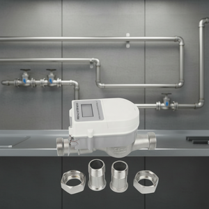 Compteur d'eau numérique prépayé en acier inoxydable pour l'Afrique du Sud, avec installation logicielle, pour tuyau de 1 pouce - Product Image 3
