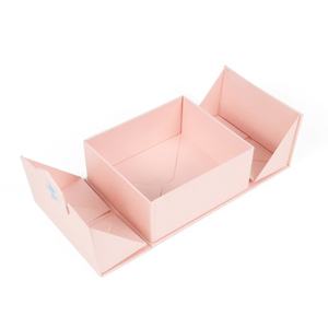 Boîte rigide en carton à double porte, papier pailleté, boîte rigide, cajas de regalo estudiantil, boîte à vernis à ongles, boîte à double ouverture, boîte cadeau en papier pour bougies - Product Image 1