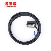 Sensor Láser Cuadrado Difuso Q31, Normalmente Abierto para Detección en Placas de Circuito Impreso, Ajustable a 300 mm, 10-30 Voltios de Corriente Directa