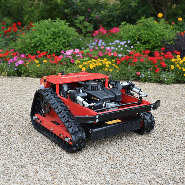 550mm Cutting Grass Lawn Mower for Lawn Gardens Farms Remote Control Lawn Mower With Snow Plow Attachments