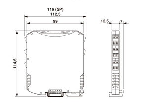 MT-MACXMCR-SL-2NAM-RO Nuevo Amplificador de Aislamiento de Doble Canal NAMUR con Salida de Relé 35mA 24V, Certificado ATEX Industrial - Product Image 3
