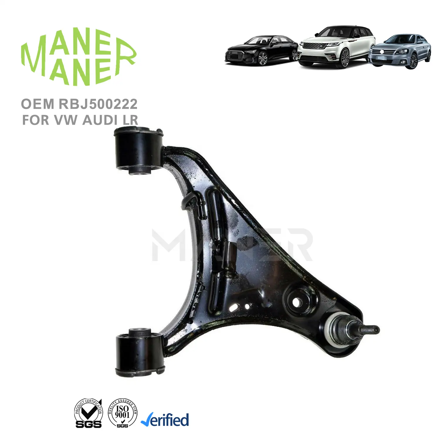 MANER Auto Suspension Systems RBJ500222 RBJ500221 manufacture well made Control arm For LAND ROVER DISCOVERY L319 LR3