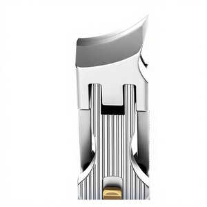 Coupe-ongles oblique en acier inoxydable anti-éclaboussures à lame unique verrouillable, outil de manucure domestique - Product Image 2