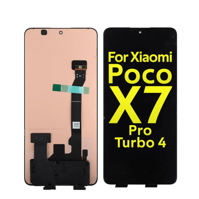Original AMOLED Display Touch Screen Assembly for Xiaomi Redmi Poco X7 Pro Turbo 4 Mobile Phone LCDs