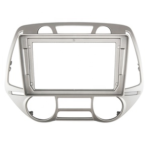Cornice Radio Auto Meihua 9 Pollici per <span class=keywords><strong>Hyundai</strong></span> <span class=keywords><strong>I20</strong></span> 2008-2012 con Aria Condizionata Manuale, Kit di Montaggio su Cruscotto, Pannello di Rifinitura e Cablaggio - Product Image 2