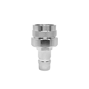 Adaptador Coaxial RF de Alta Frecuencia, Conector N Macho a <span class=keywords><strong>QN</strong></span> Hembra, Conversor de Señal para Dispositivos de Telecomunicaciones - Product Image 1