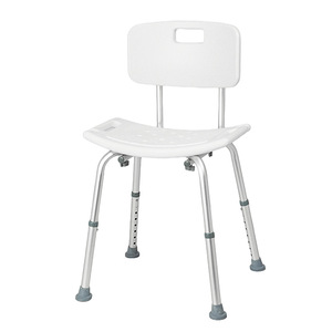 Chaise de douche Huahai Overseas en alliage d'aluminium, hauteur réglable, siège de sécurité pour salle de bain pour personnes âgées et femmes enceintes - Product Image 1