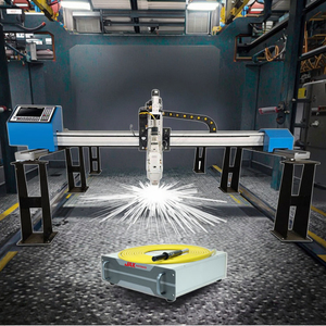 Xách tay tự động 1500-3000 mét Laser Cutter cho tấm kim loại ai BMP CNC Cutter AutoCAD DXF tương thích động cơ bánh lõi - Product Image 2