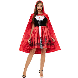 Disfraz de Cosplay de Anime Popular, <span class=keywords><strong>Capa</strong></span> de Halloween, Disfraz de <span class=keywords><strong>Caperucita</strong></span> <span class=keywords><strong>Roja</strong></span>, Uniforme de Personaje de Cosplay, Disfraz de Cosplay para Mujer - Product Image 2